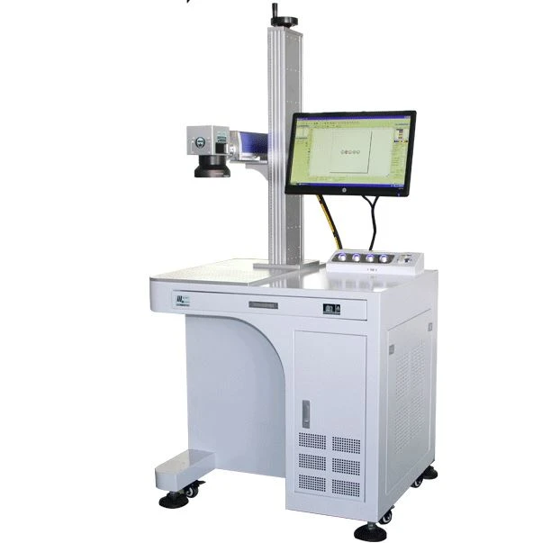 Hotsales Markeergebied 110*110mm Metaalvezel Laser Markeermachine
